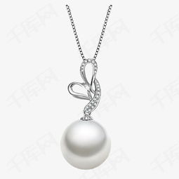 古鉆珠寶首飾白珍珠素材圖片免費下載指南